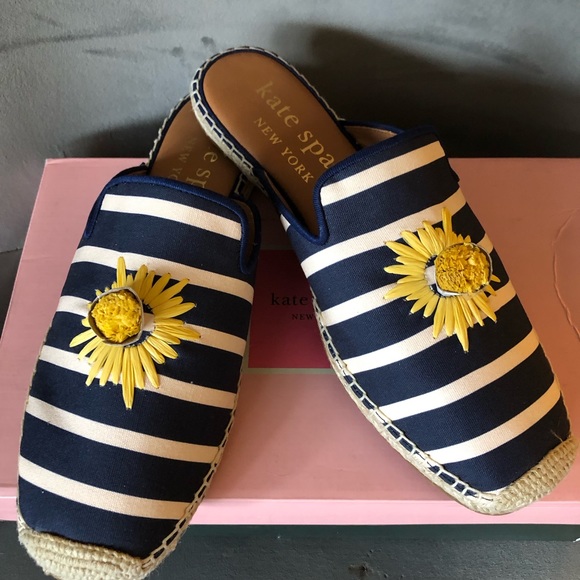 kate spade new york Solero Striped Espadrille Mules - Picture 3 of 11